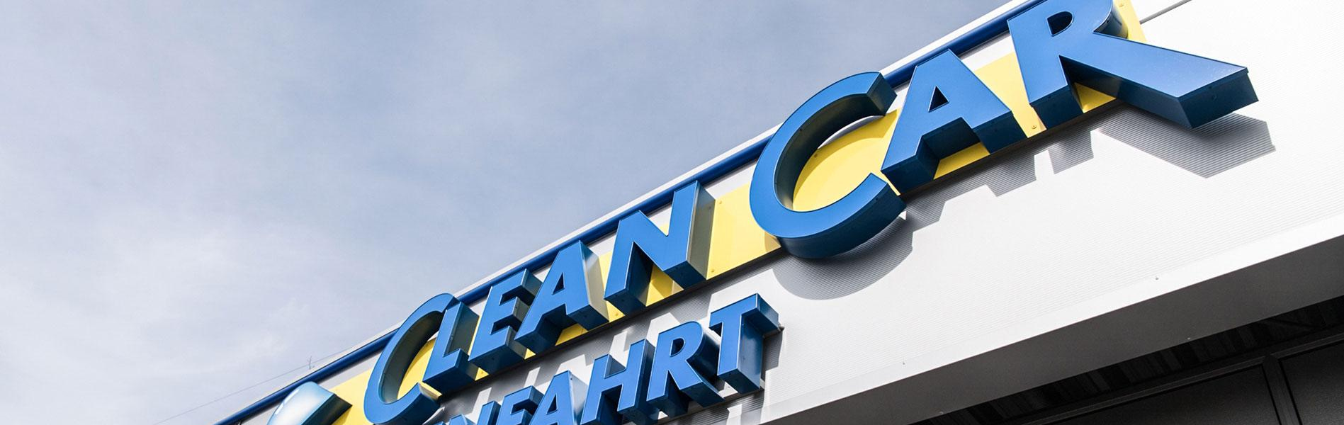 Foto einer CleanCar Einfahrt